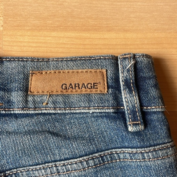 Garage retro high waisted jean shorts - Picture 4 of 5